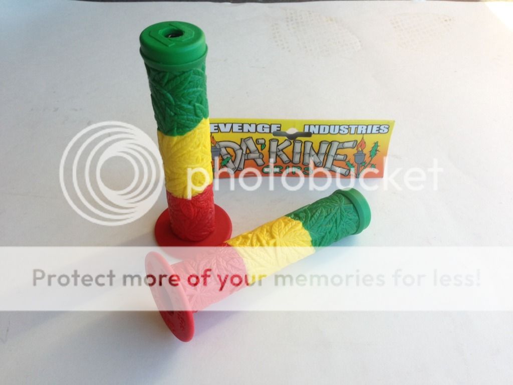 rasta bmx grips