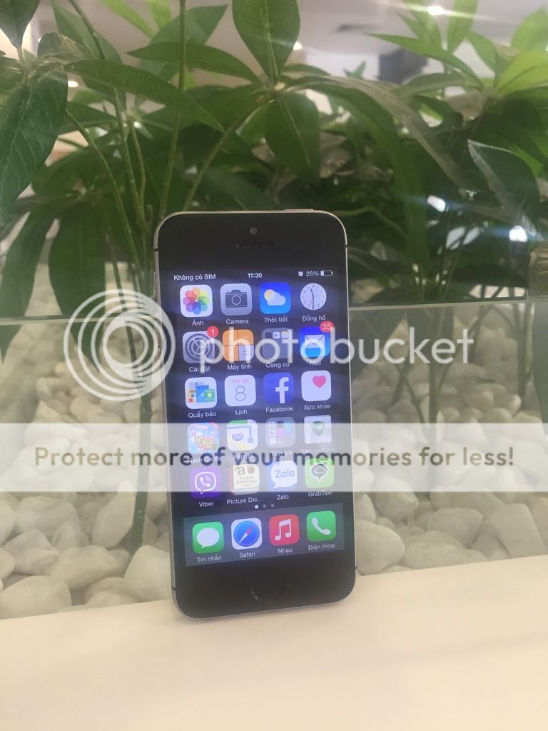 Bán Iphone 5 lên vỏ IP6 đang sử dụng ngon lành ( có hình )