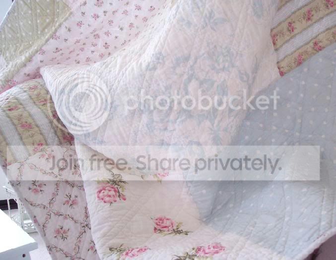 Patchwork Cottage Throw Quilt