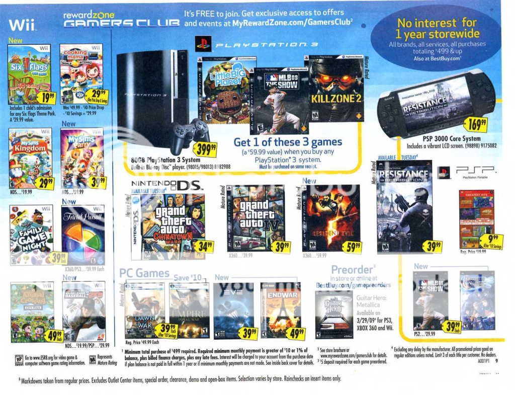 Videogame and Movie Ads Week of 3/15/09 image-5747
