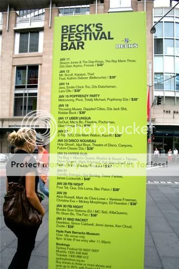 Sydney festival 2009